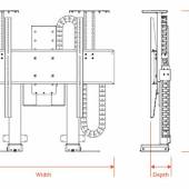 L-75 FOR UP TO 75″ TV